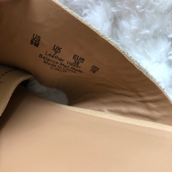 Franco Sarto Tan Leather Sandal Wedges, Size 9M - Picture 7 of 8